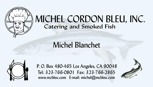 Business Card: Michel Blanchet