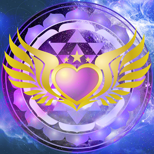 Logo: 1111AngelLove purple image