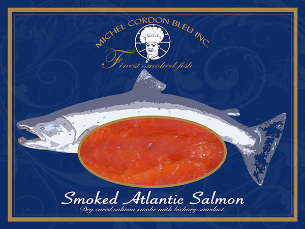 Package: Michel Cordon Bleu Smoked Salmon